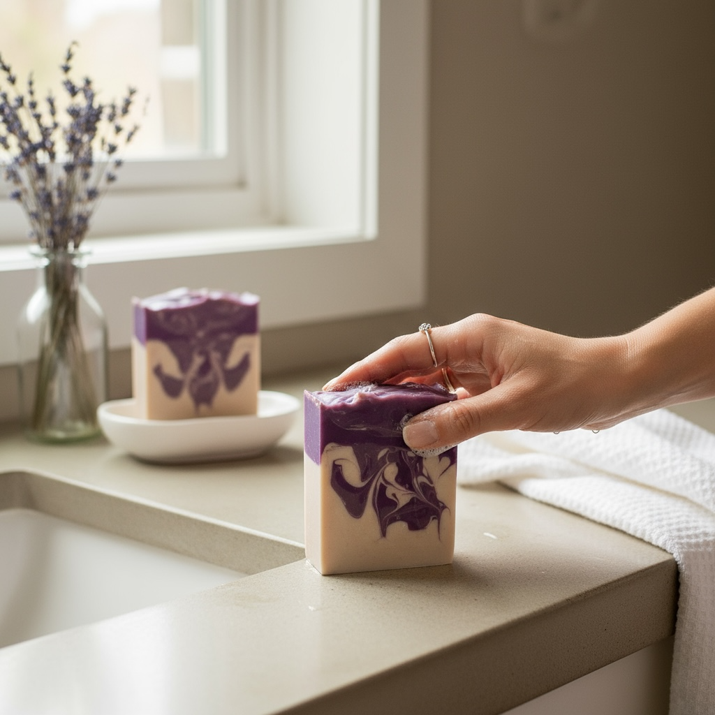 Lavender + Vanilla Soap Bar