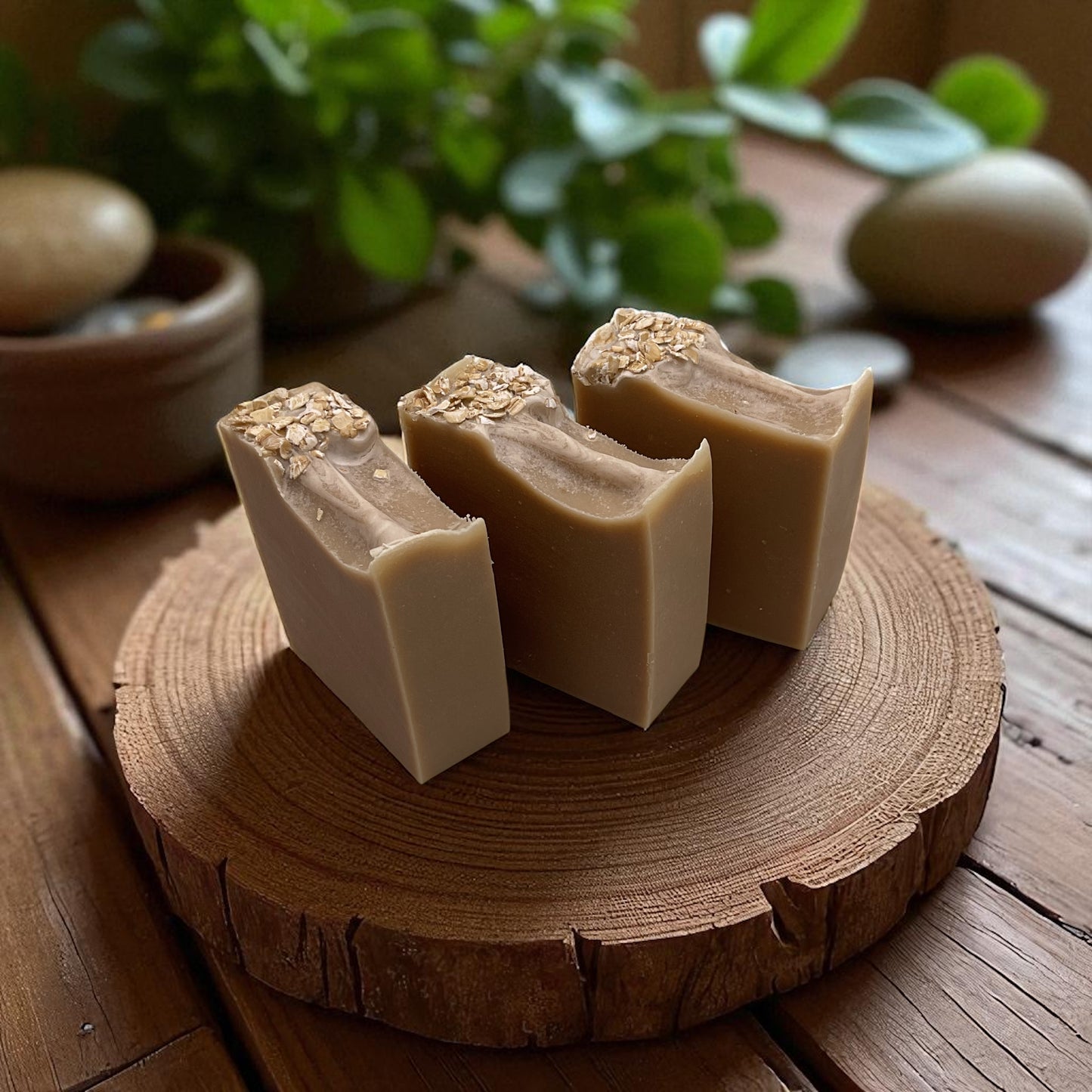 Oatmeal Milk and Honey Soap Bar
