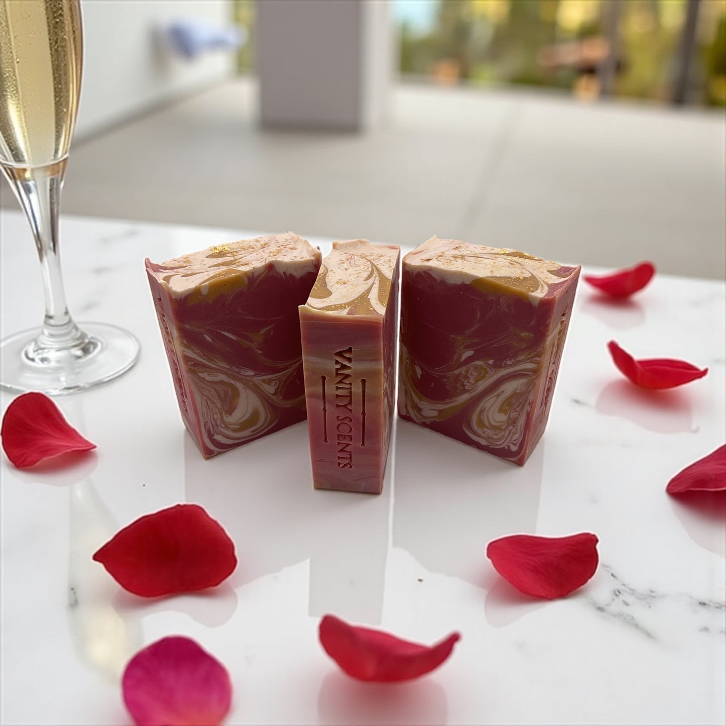 Pink Champagne Soap Bar
