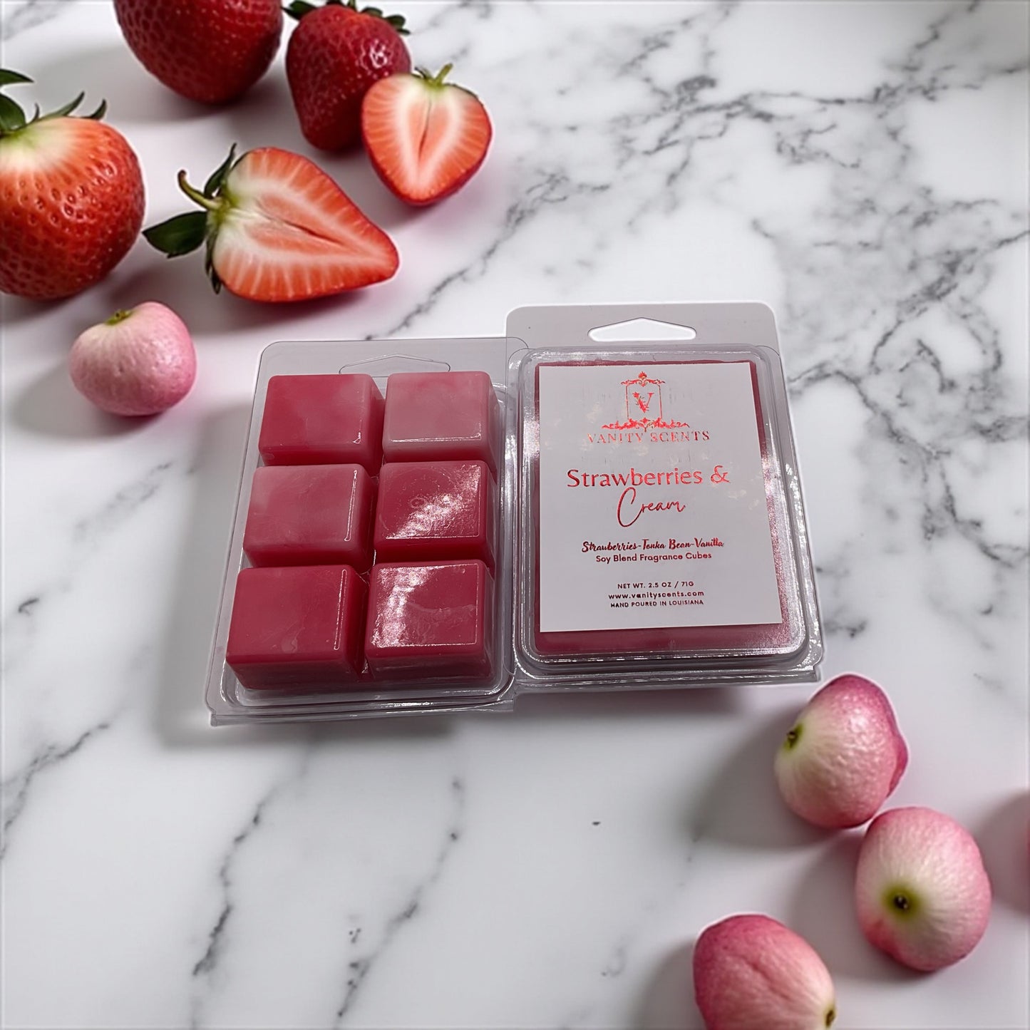 Strawberries + Cream Wax Melts