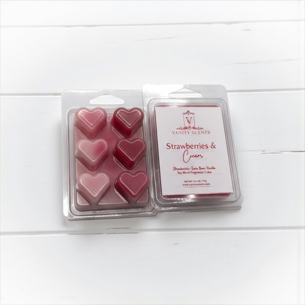 Strawberries + Cream Wax Melts