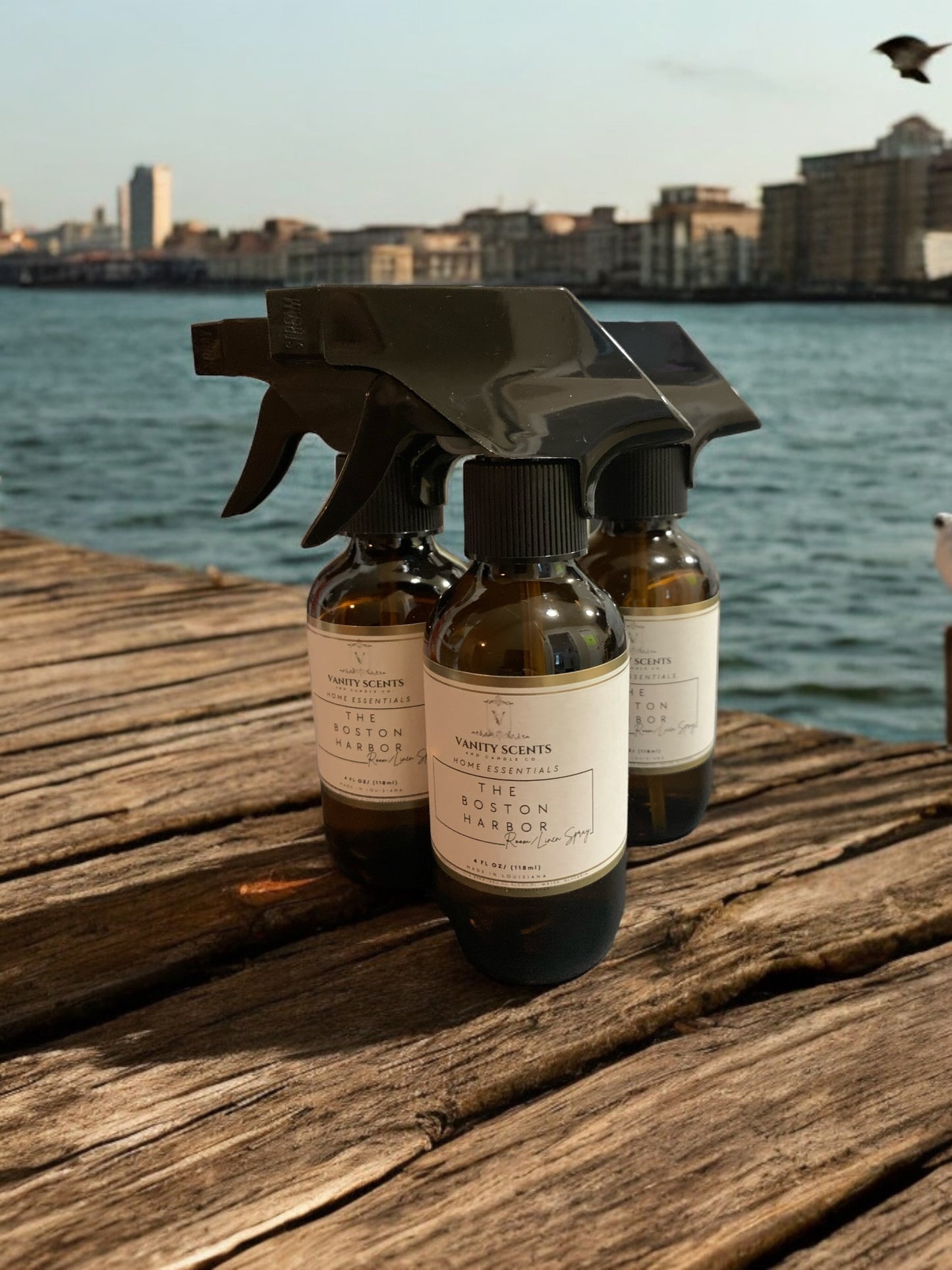 The Boston Harbor Room & Linen Spray- 4 oz.