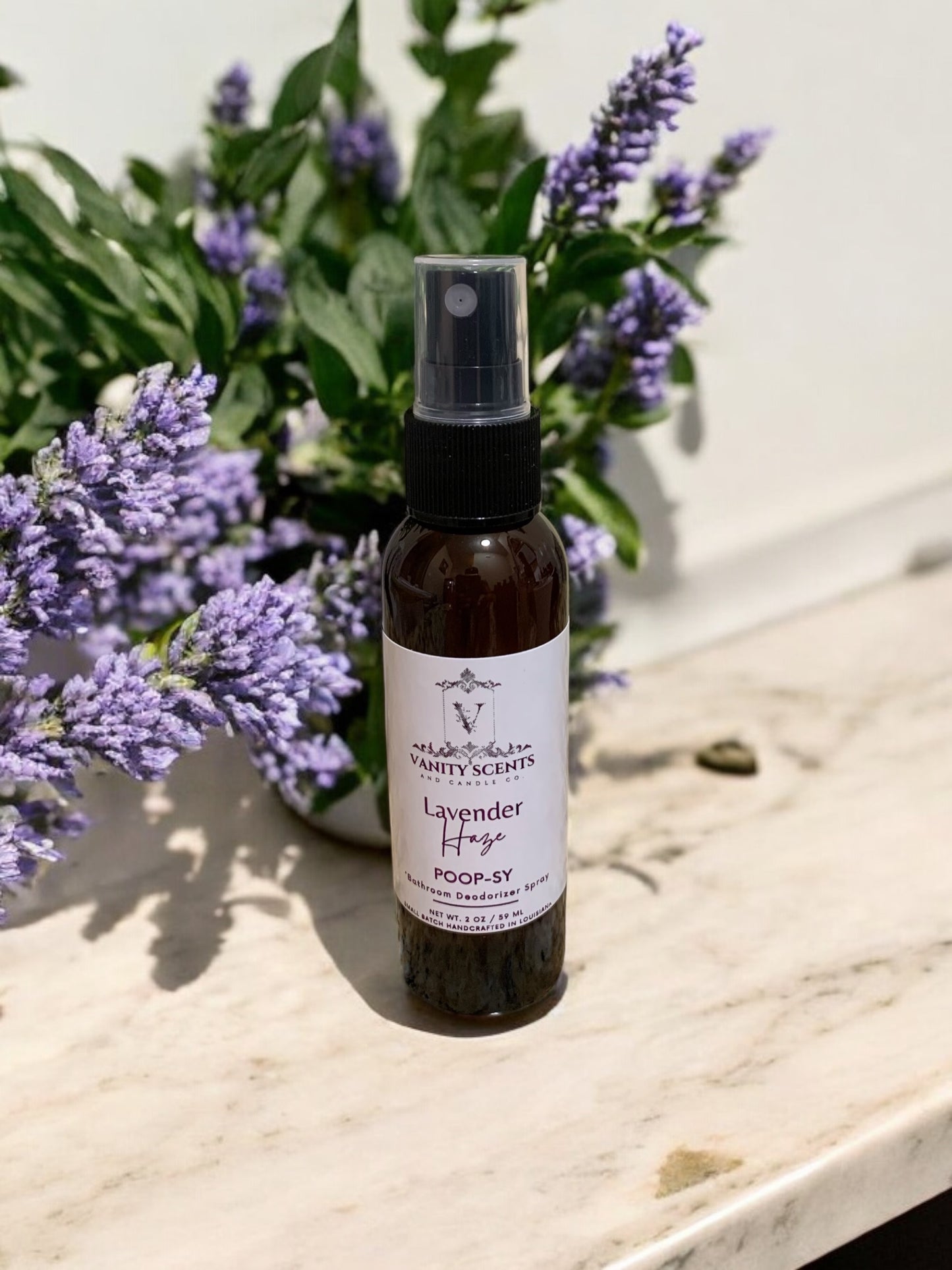 Lavender Haze Poop-sy Bathroom Deodorizer Spray- 2 oz.
