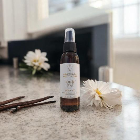 Vanilla Mist Poop-sy Bathroom Deodorizer Spray- 2 oz.