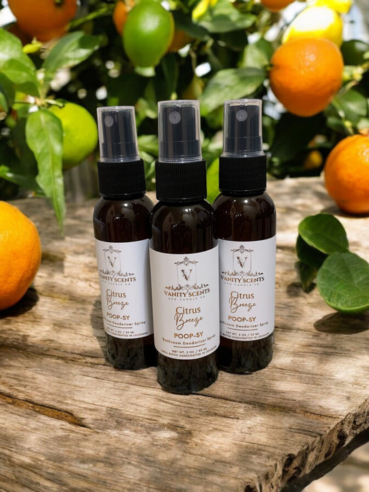 Citrus Breeze Poop-sy Bathroom Deodorizer Spray- 2 oz.