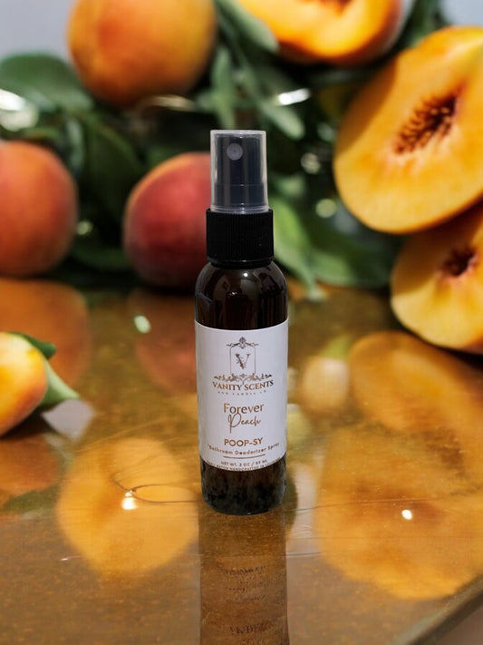 Forever Peach Poop-sy Bathroom Deodorizer Spray- 2 oz.
