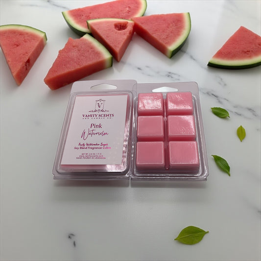 Vanity's Pink Watermelon Wax Melts