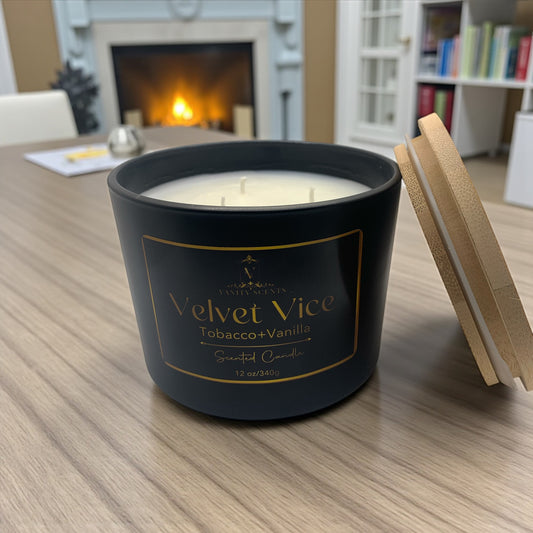 Velvet Vice-Tobacco Vanilla Candle 12oz